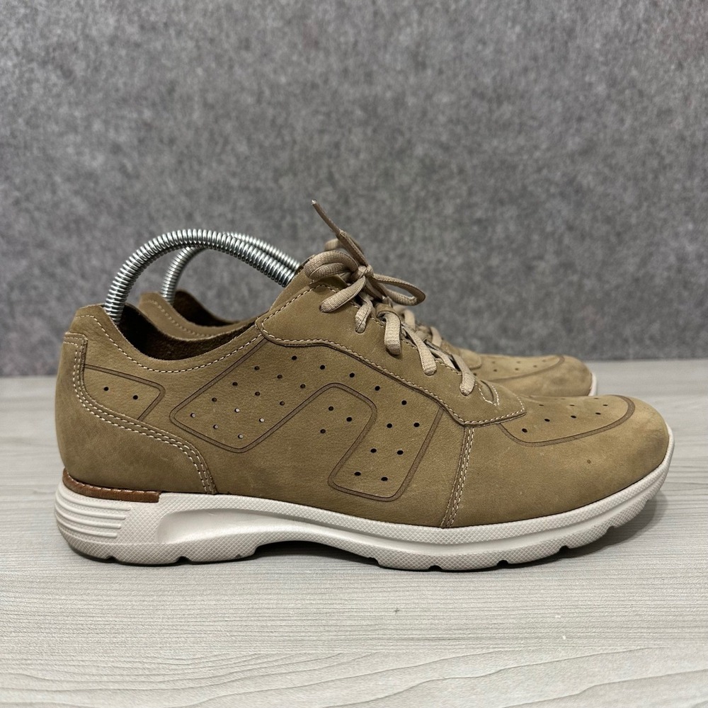 Dansko Men's Wesley Fashion Sneakers Brown Nubuck Leather Lace Up Size 9.5 EU 43